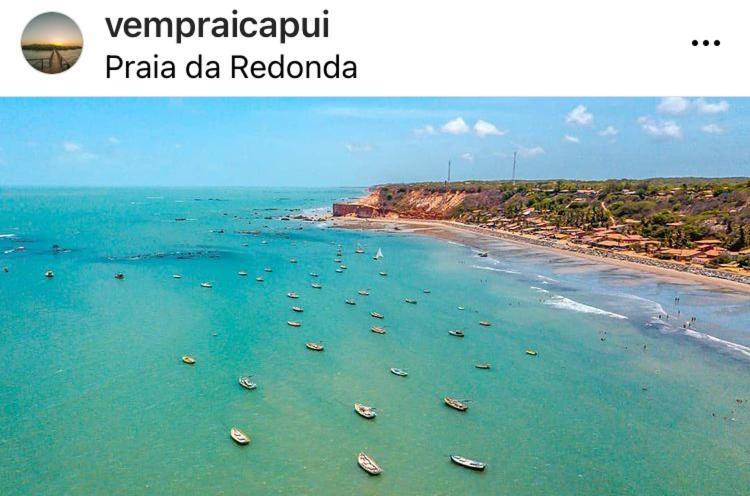 Villa Sua Casinha De Ferias Em Icapui E Tibau Exterior foto