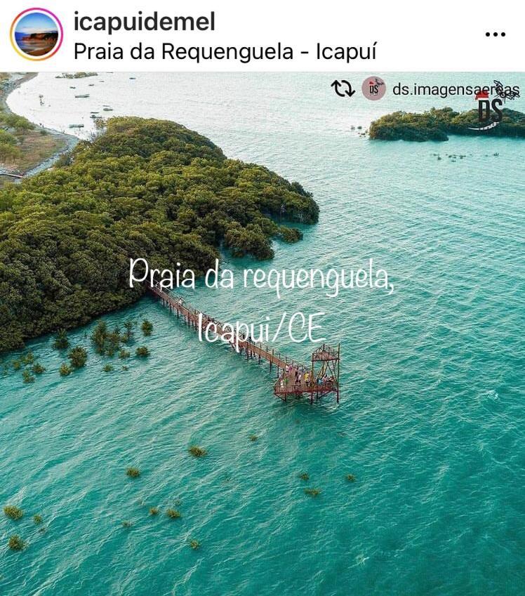 Villa Sua Casinha De Ferias Em Icapui E Tibau Exterior foto