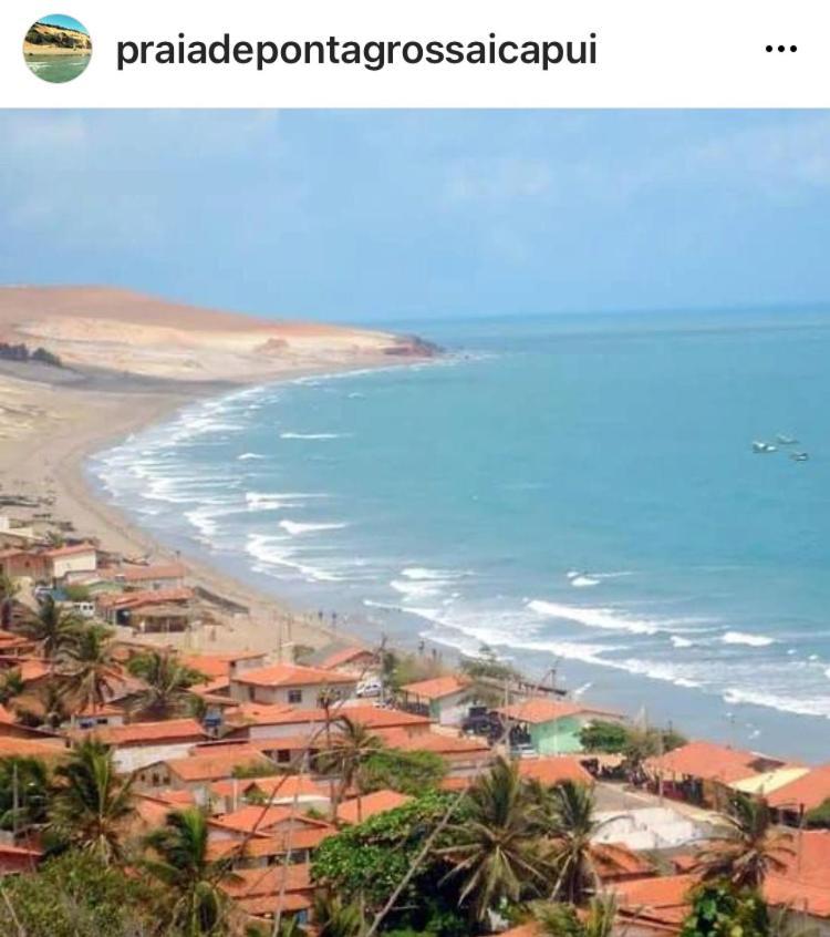 Villa Sua Casinha De Ferias Em Icapui E Tibau Exterior foto