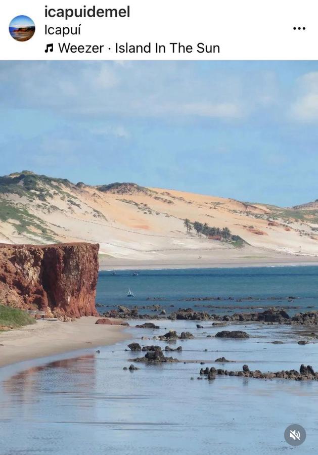 Villa Sua Casinha De Ferias Em Icapui E Tibau Exterior foto
