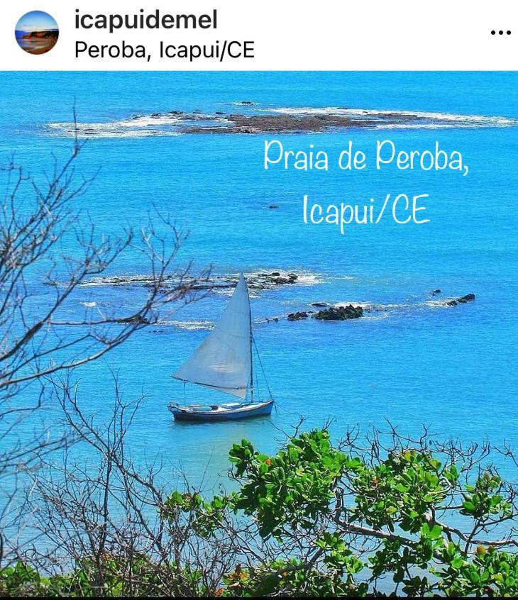 Villa Sua Casinha De Ferias Em Icapui E Tibau Exterior foto